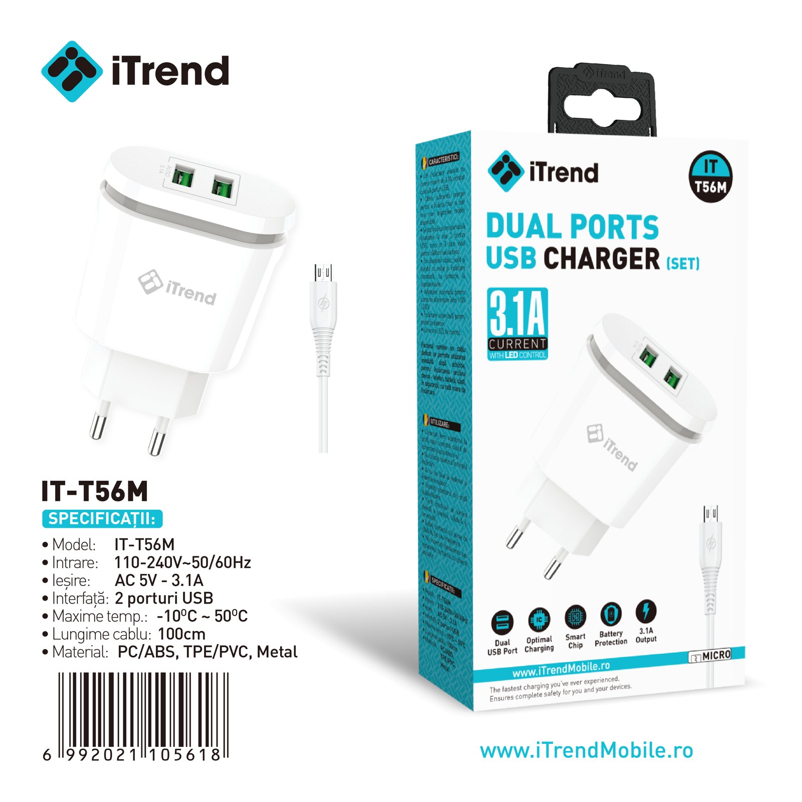 Fișa produsului IT-T56M-WH