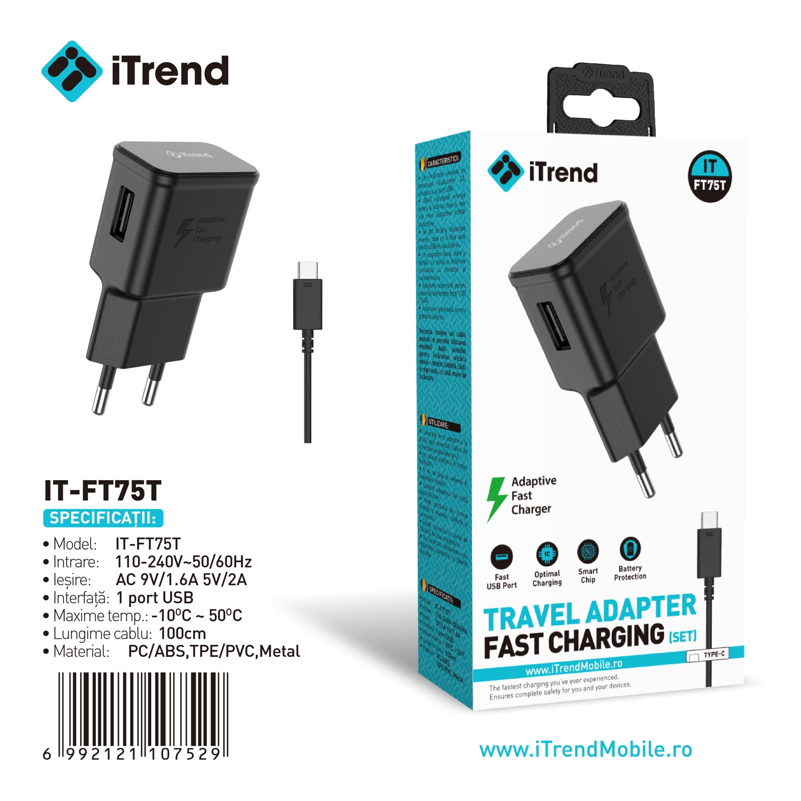 Fișa produsului IT-FT75T-BK