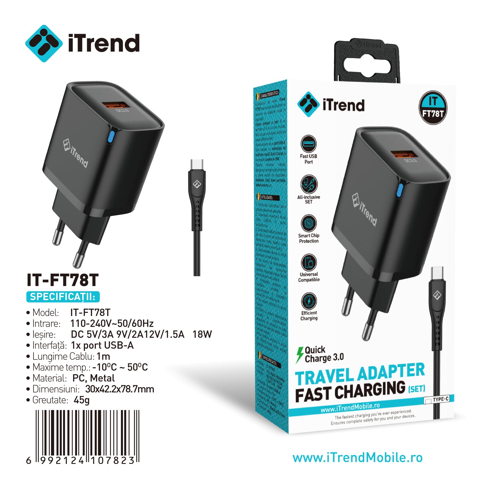 Fișa produsului IT-FT78T-BK