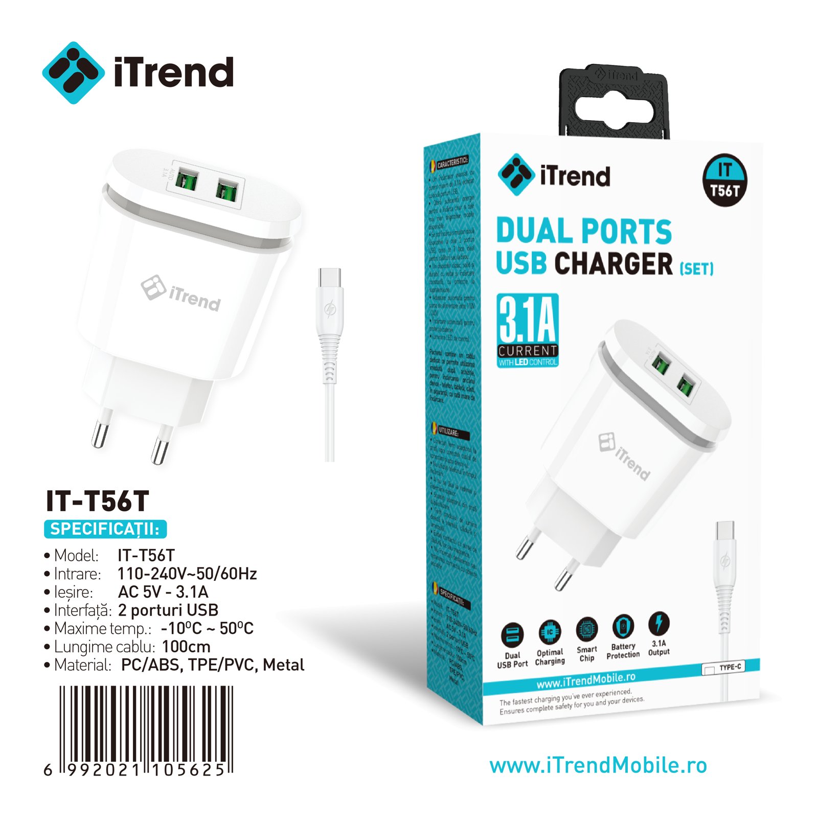 Fișa produsului IT-T56T-WH