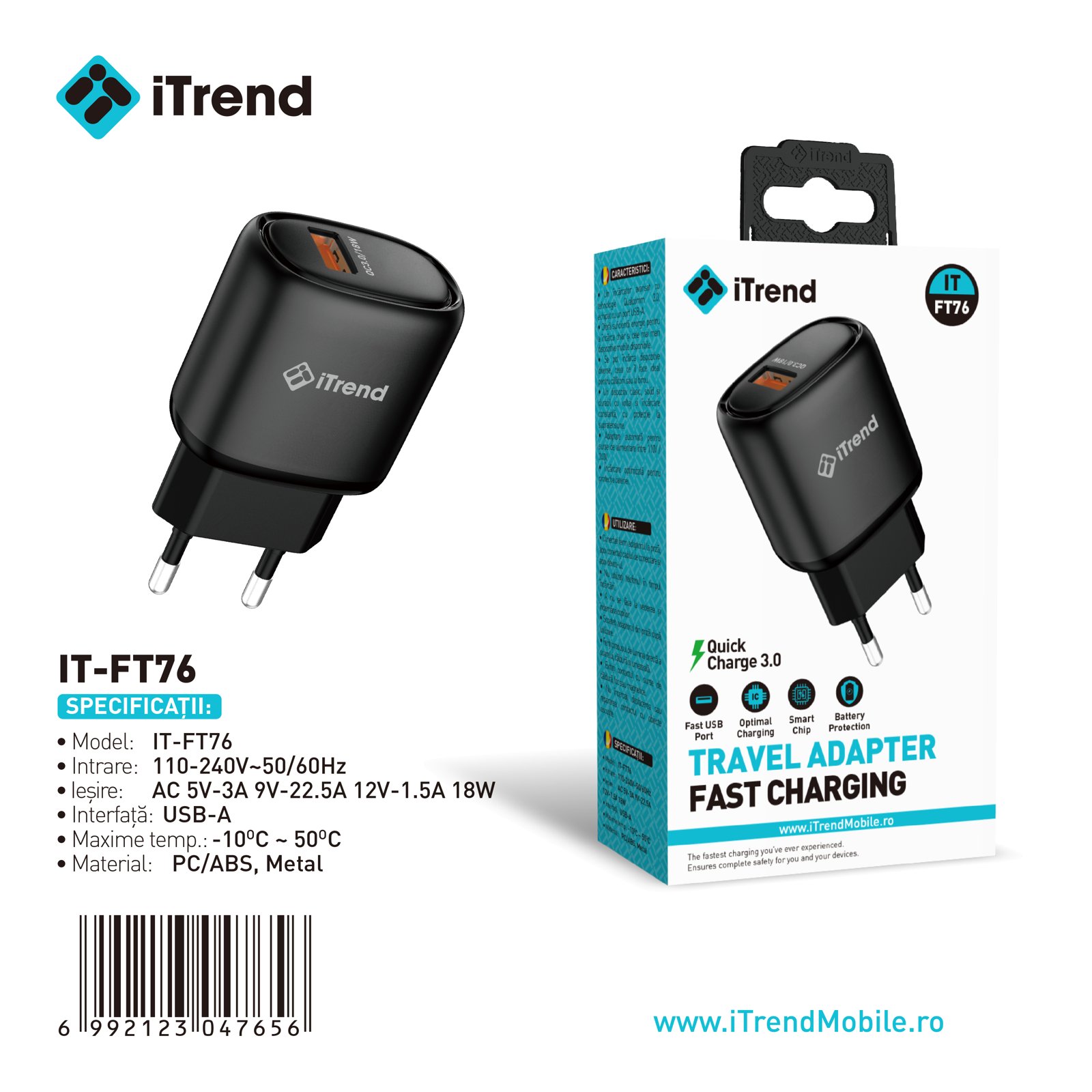 Fișa produsului IT-FT76-BK