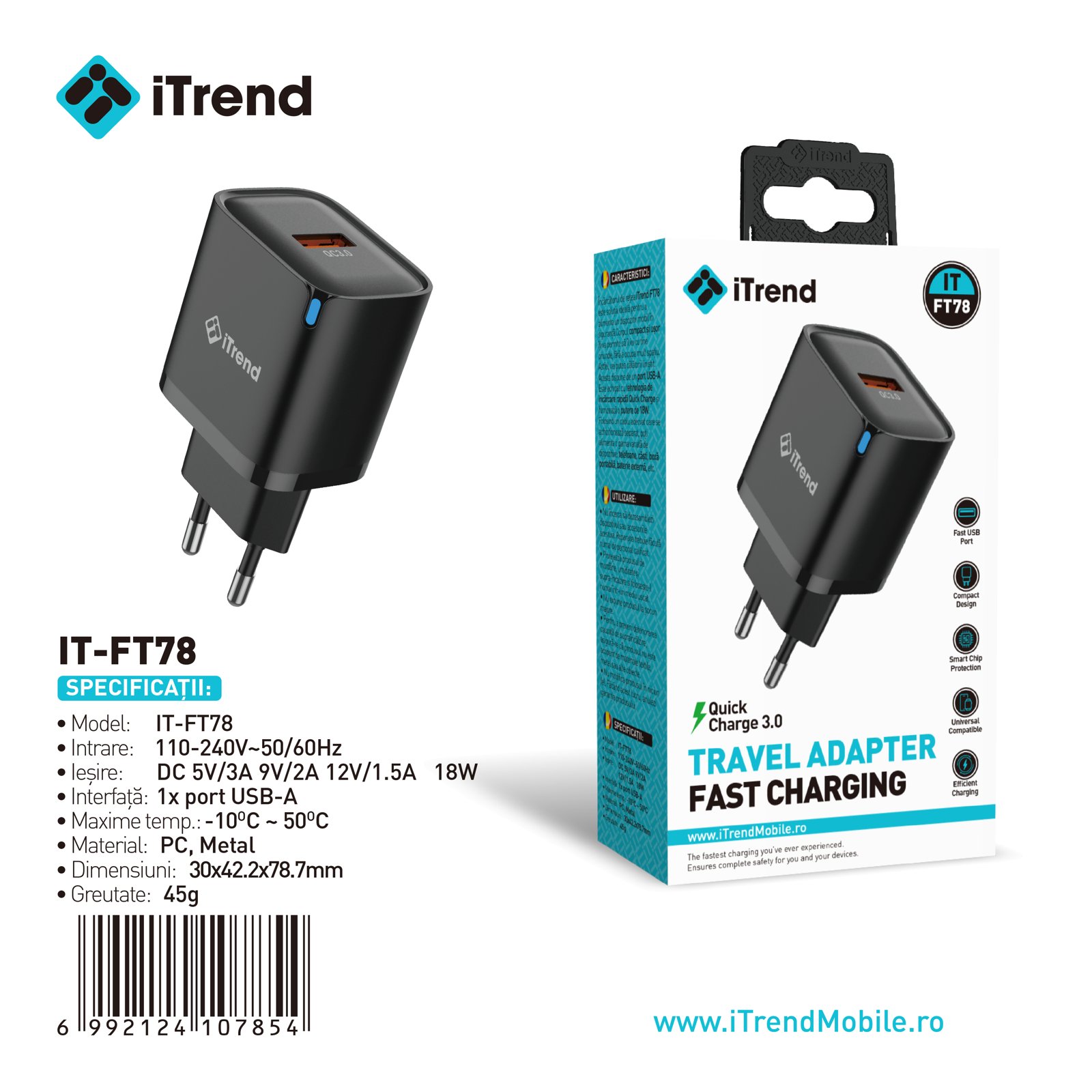 Fișa produsului IT-FT78-BK