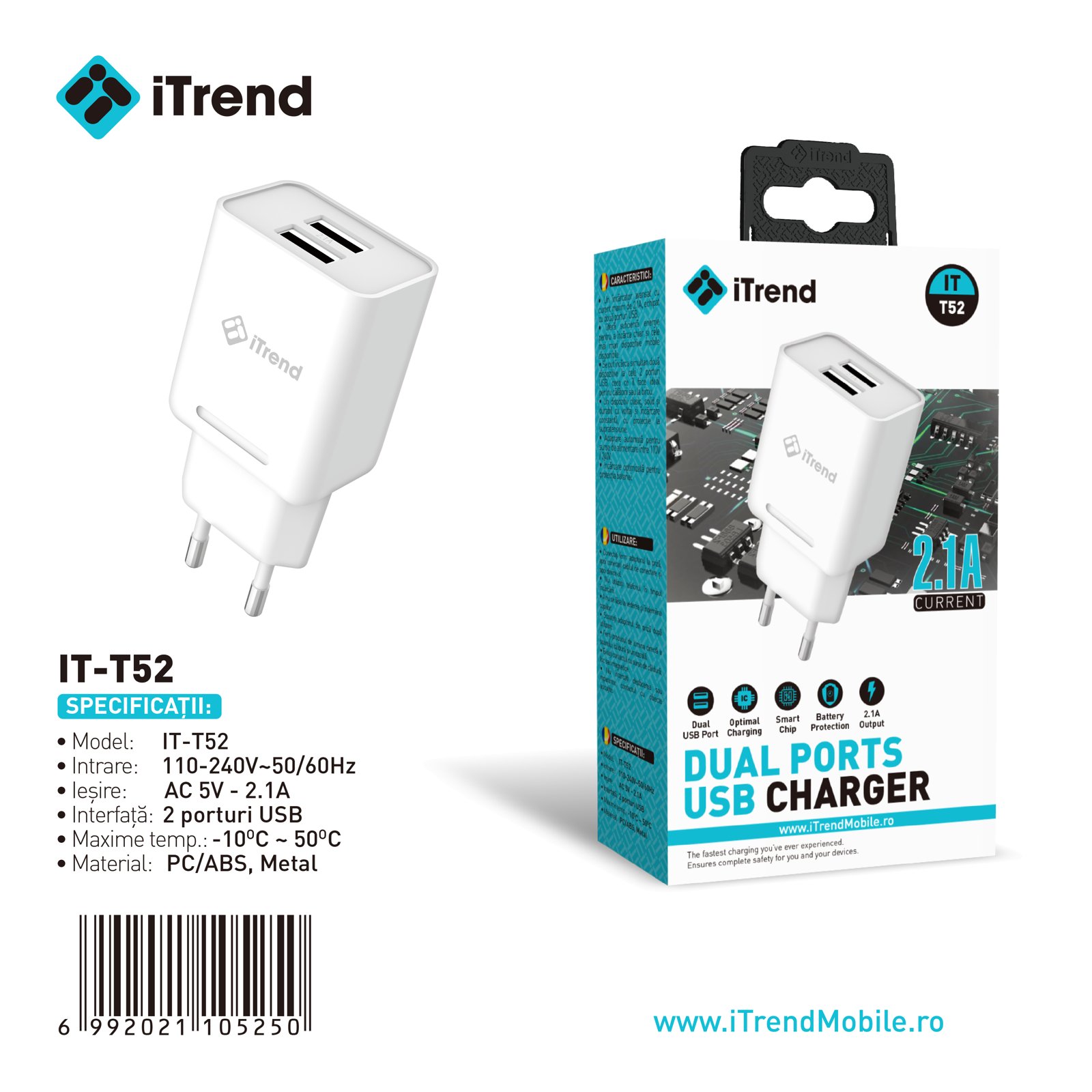 Fișa produsului IT-T52-WH