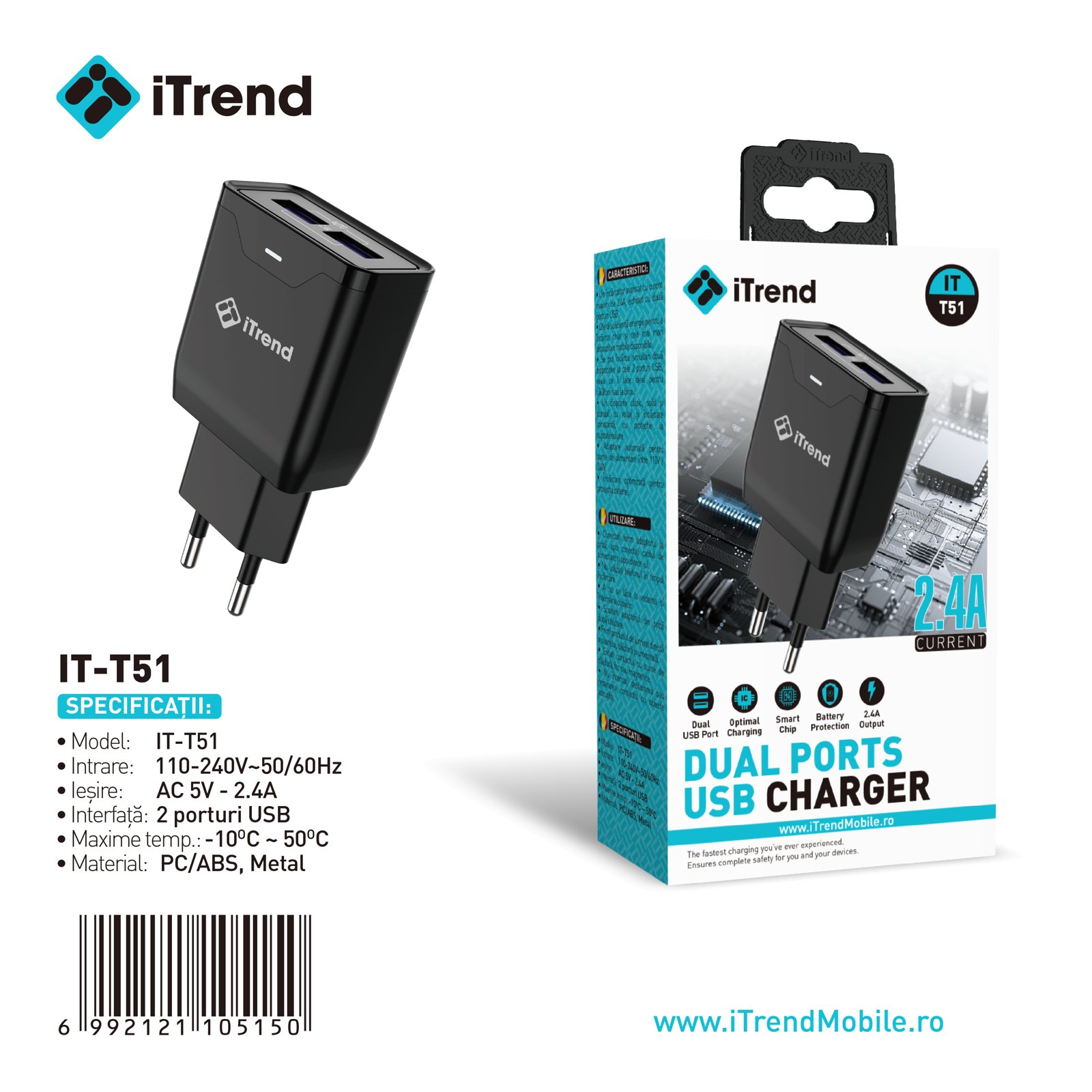 Fișa produsului IT-T51-BK