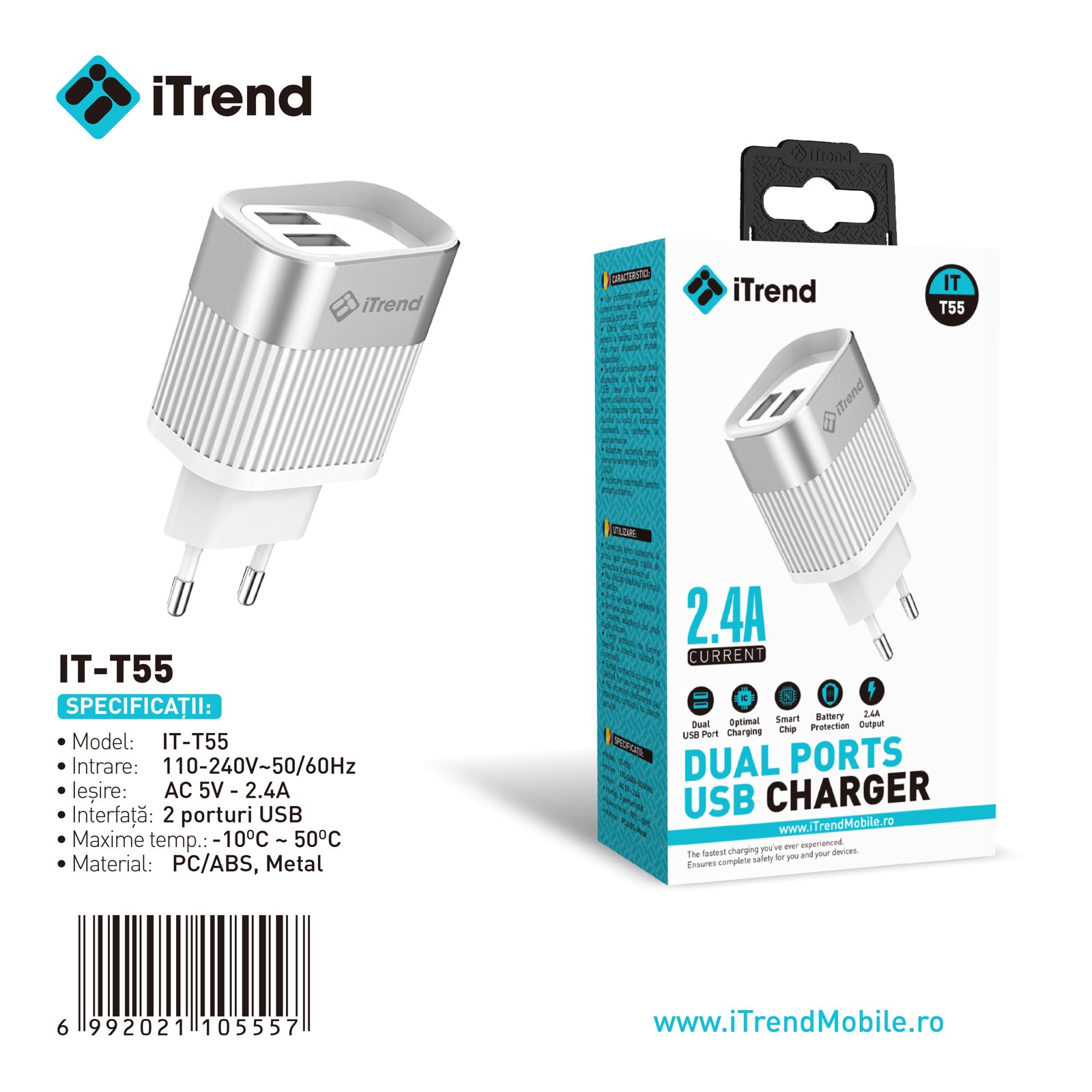 Fișa produsului IT-T55-WH