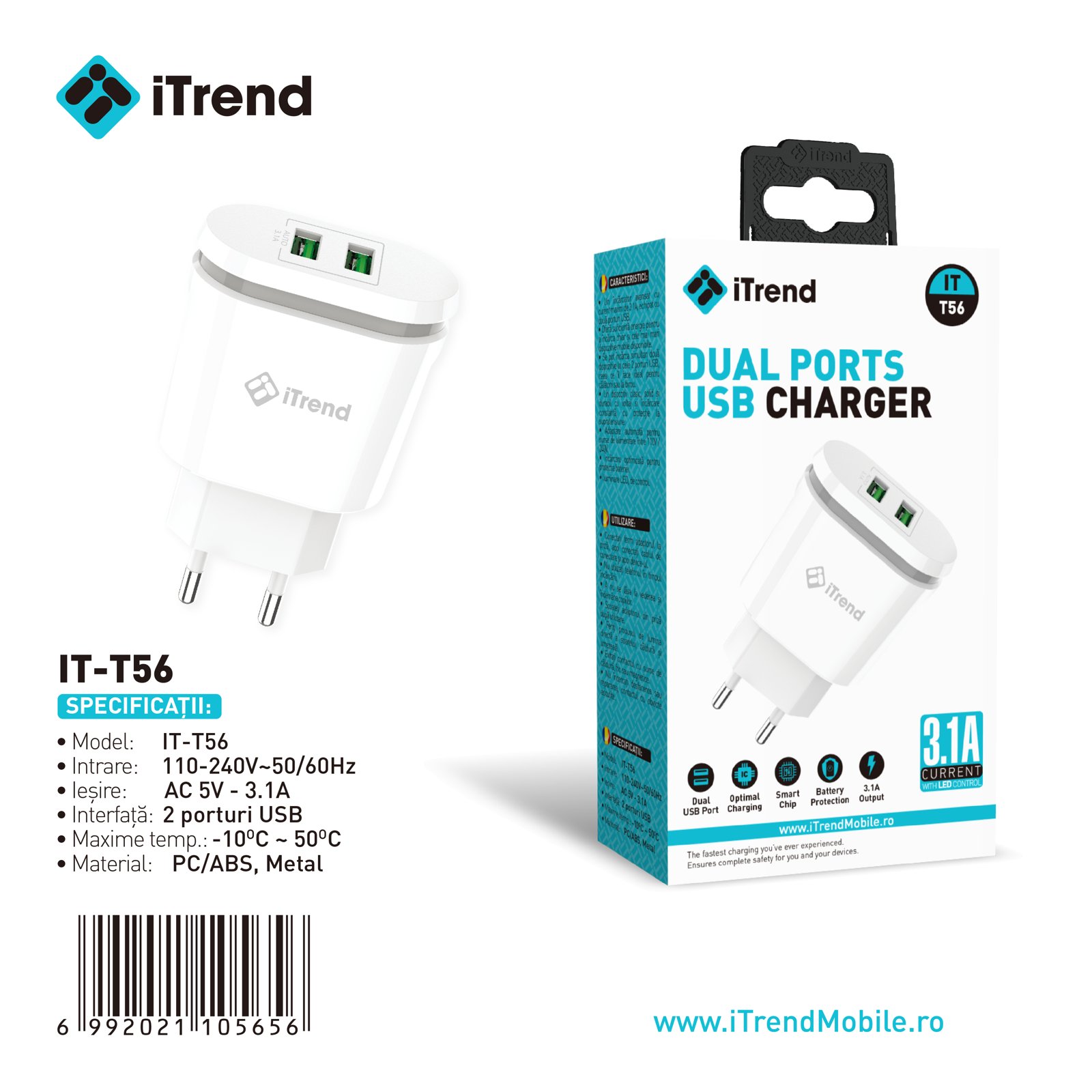 Fișa produsului IT-T56-WH