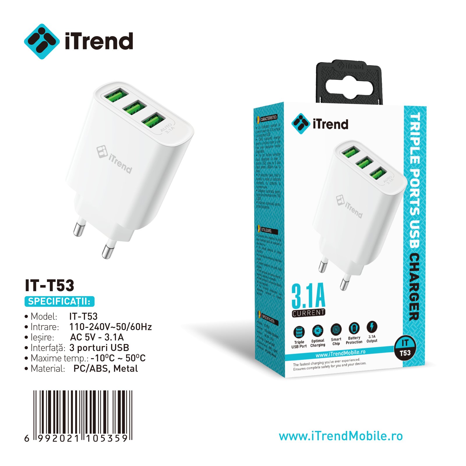 Fișa produsului IT-T53-WH