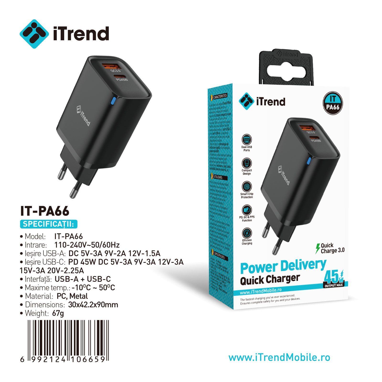 Fișa produsului IT-PA66-BK
