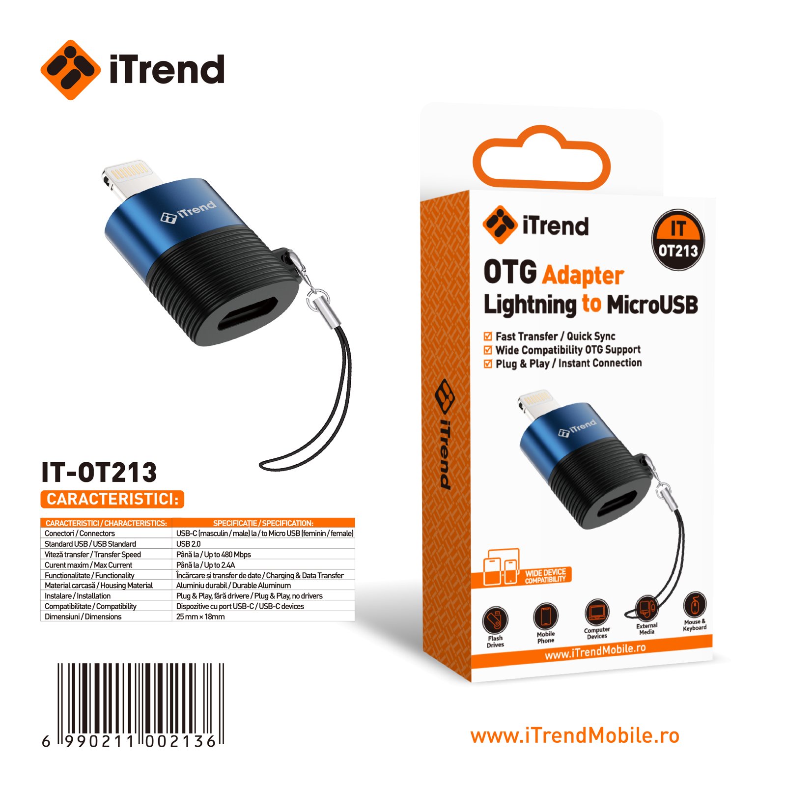 Fișa produsului IT-OT213-BL