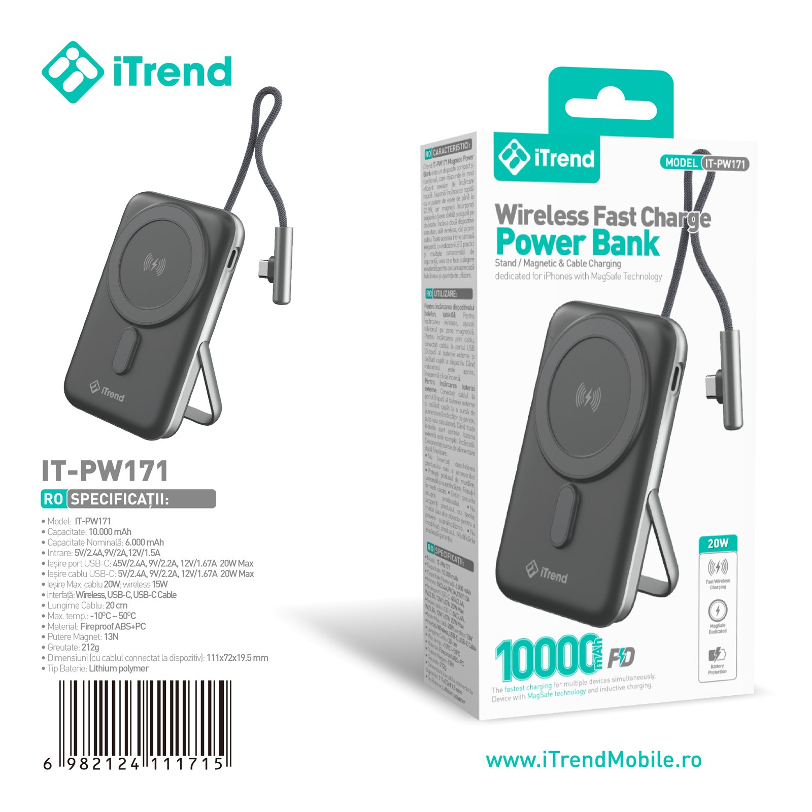 Fișa produsului IT-PW171-BK