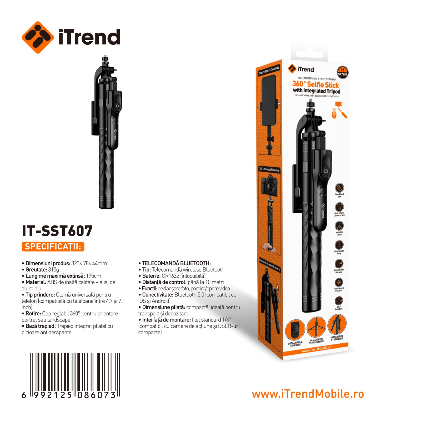 Fișa produsului IT-SST607-BK