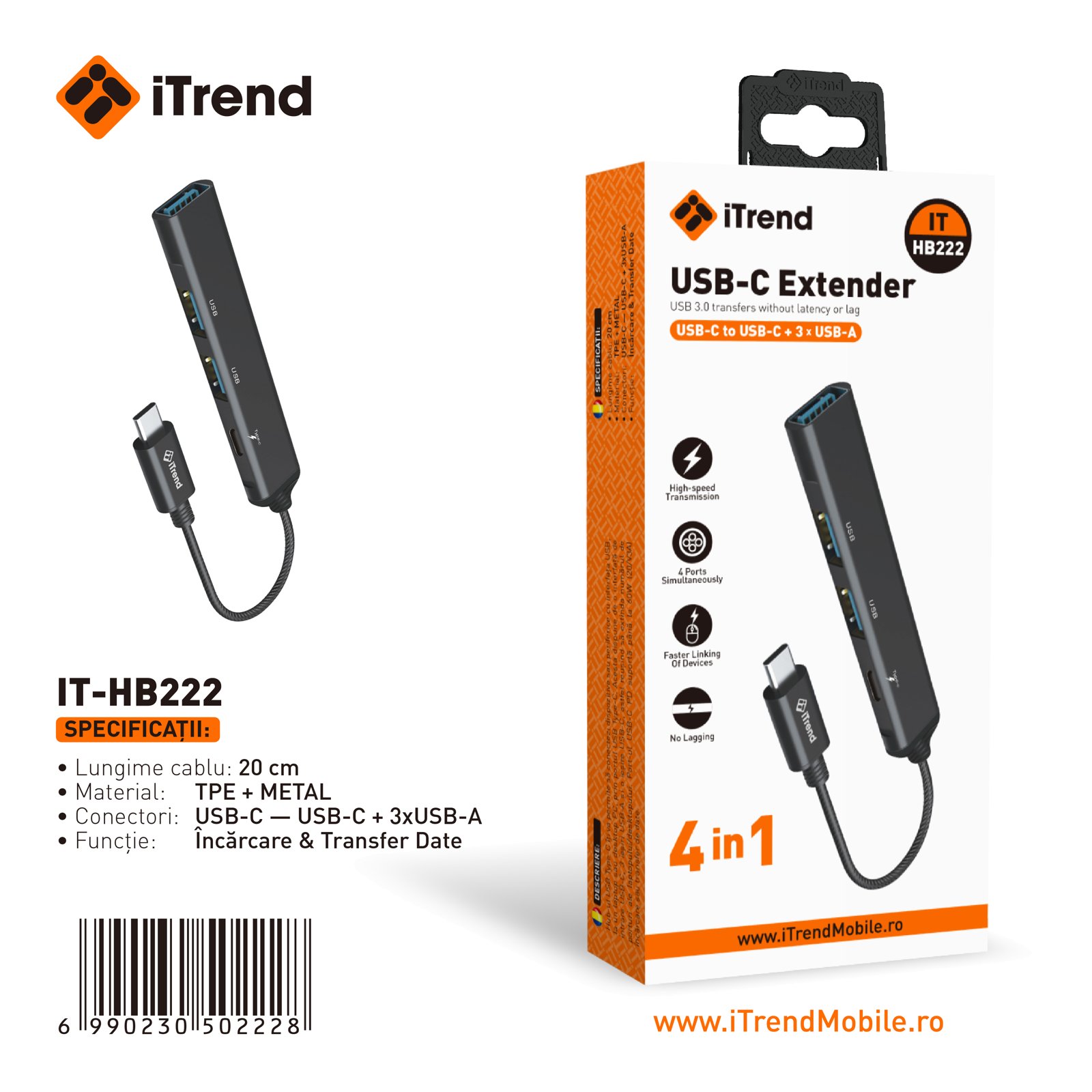 Fișa produsului IT-HB222-BK