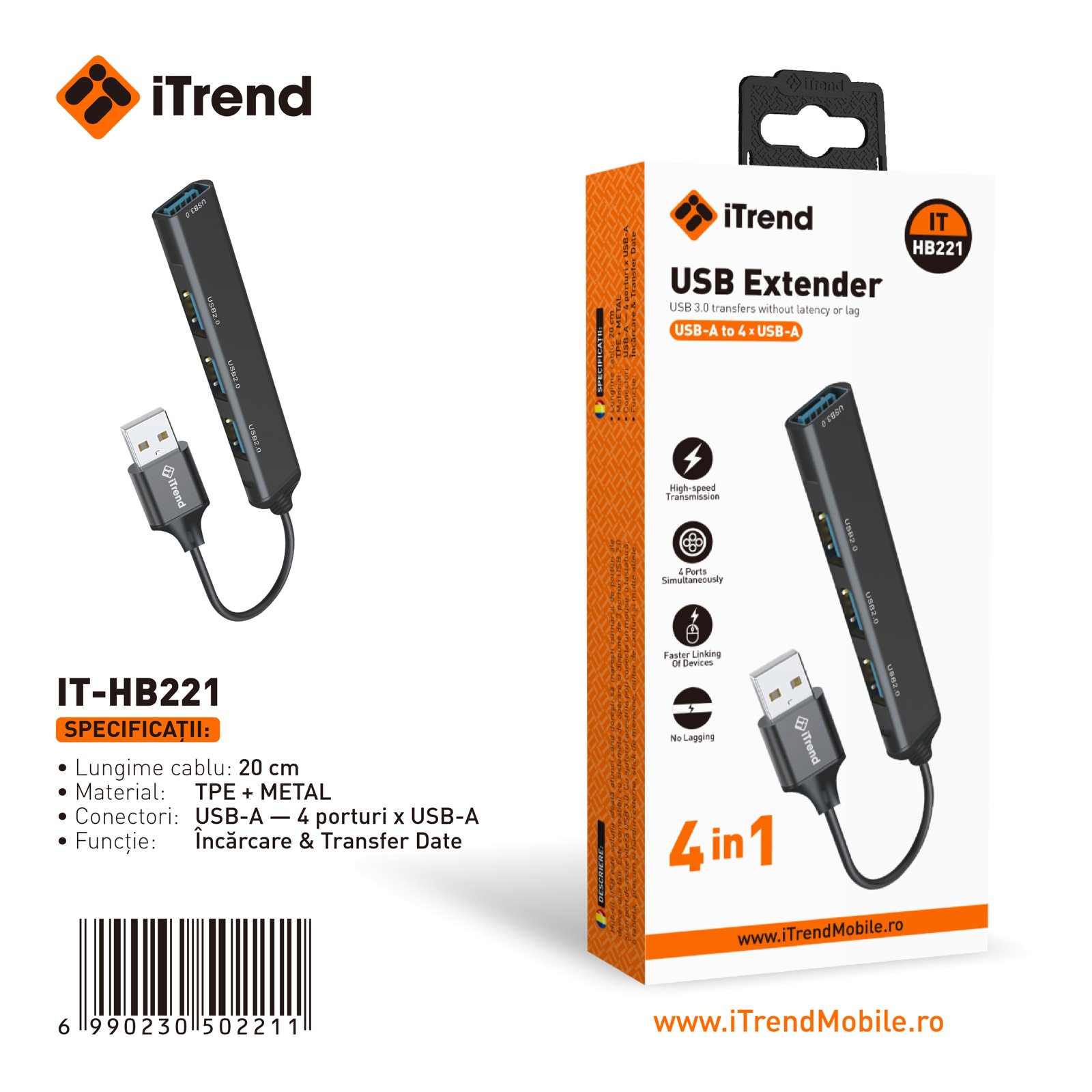 Fișa produsului IT-HB221-BK