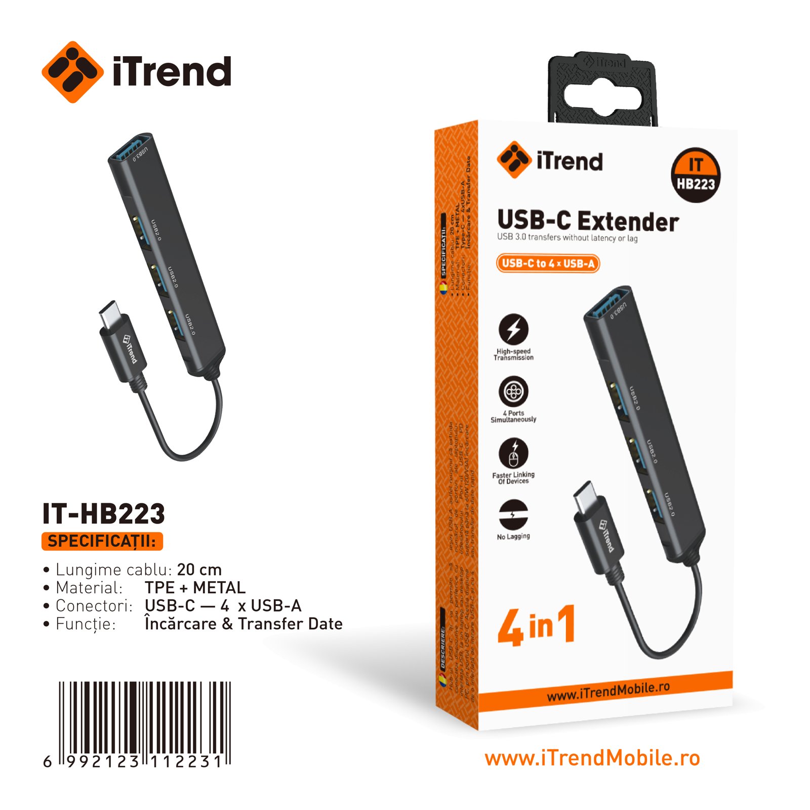 Fișa produsului IT-HB223-BK