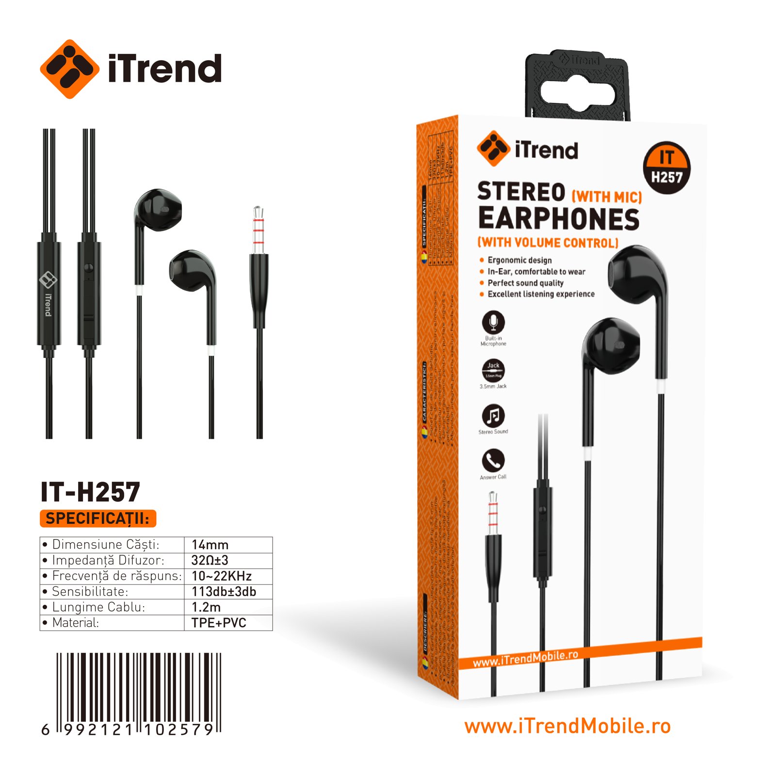 Fișa produsului IT-H257-BK