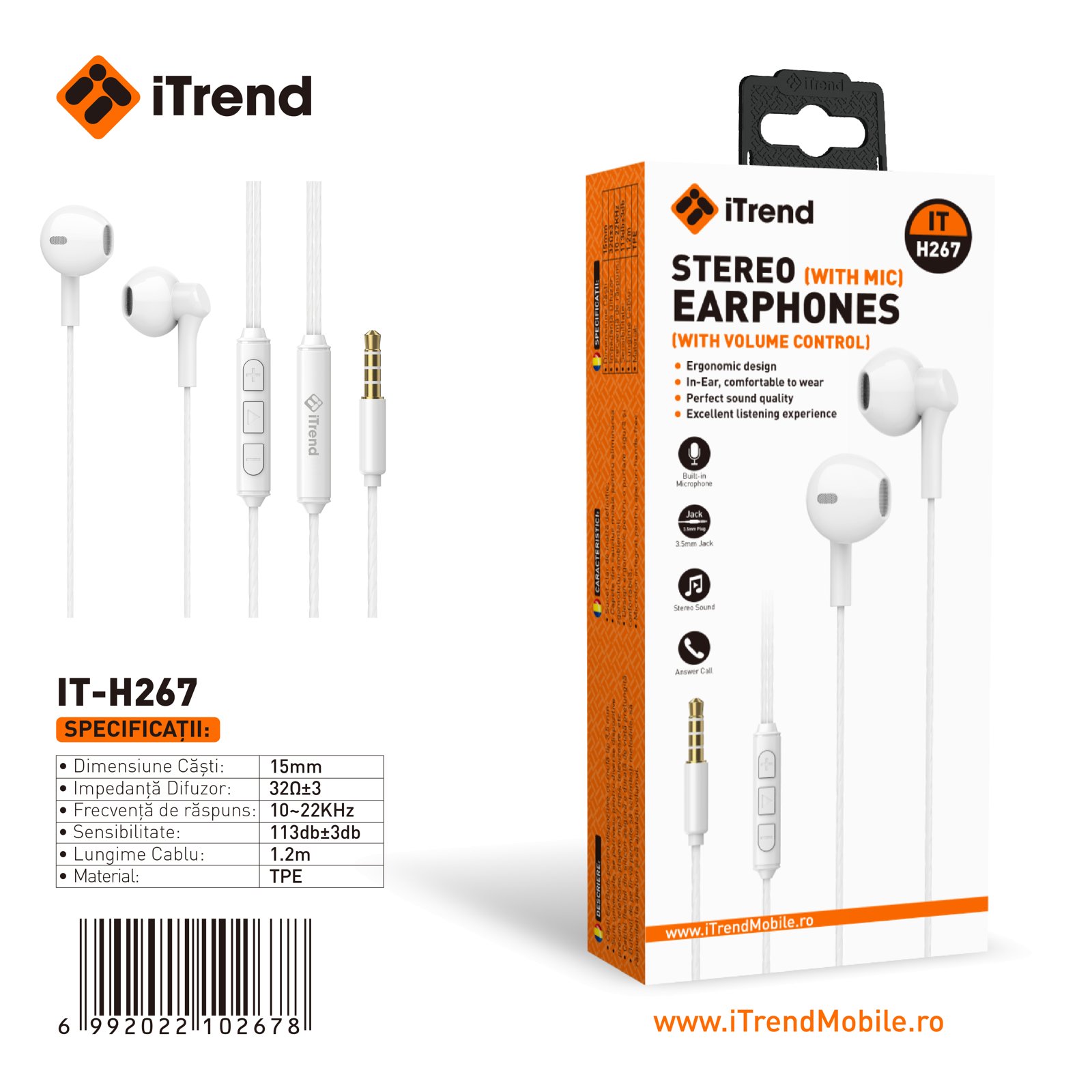 Fișa produsului IT-H267-WH