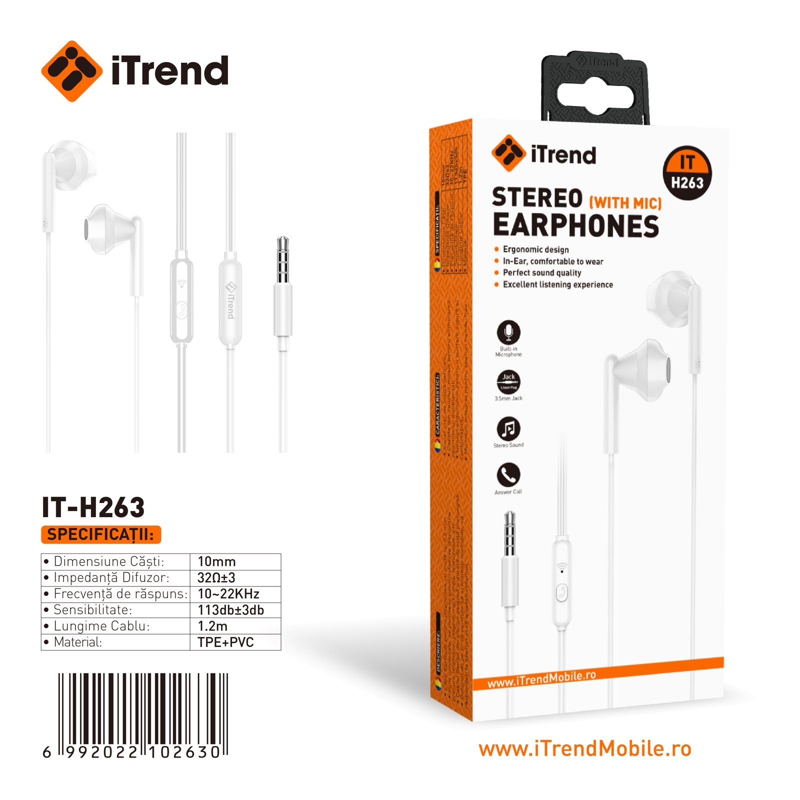 Fișa produsului IT-H263-WH