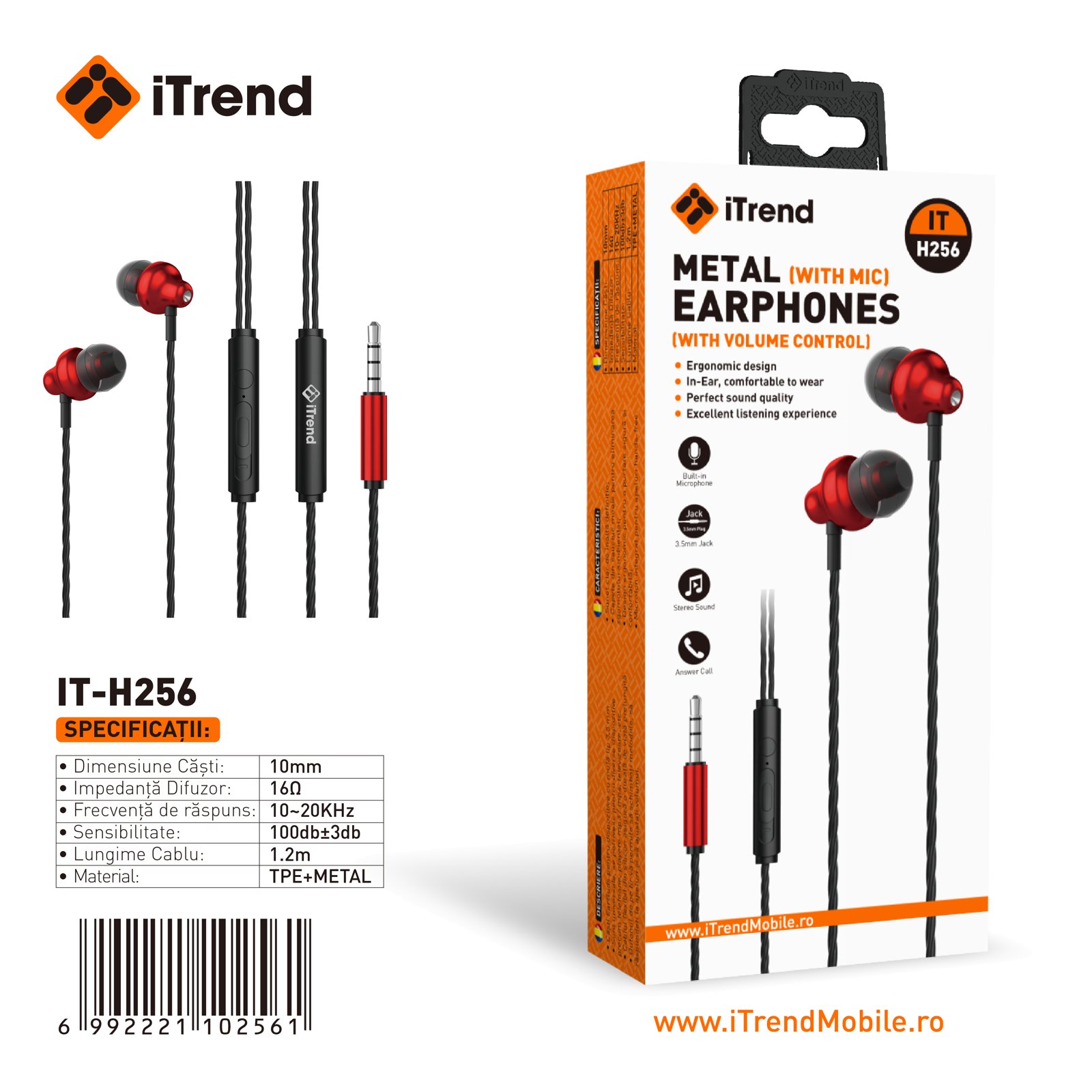 Fișa produsului IT-H256-GY