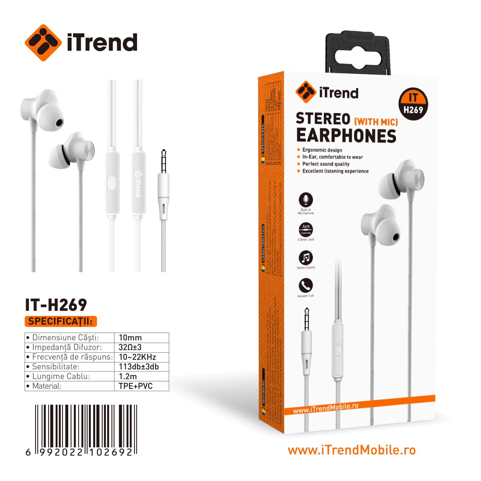 Fișa produsului IT-H269-WH
