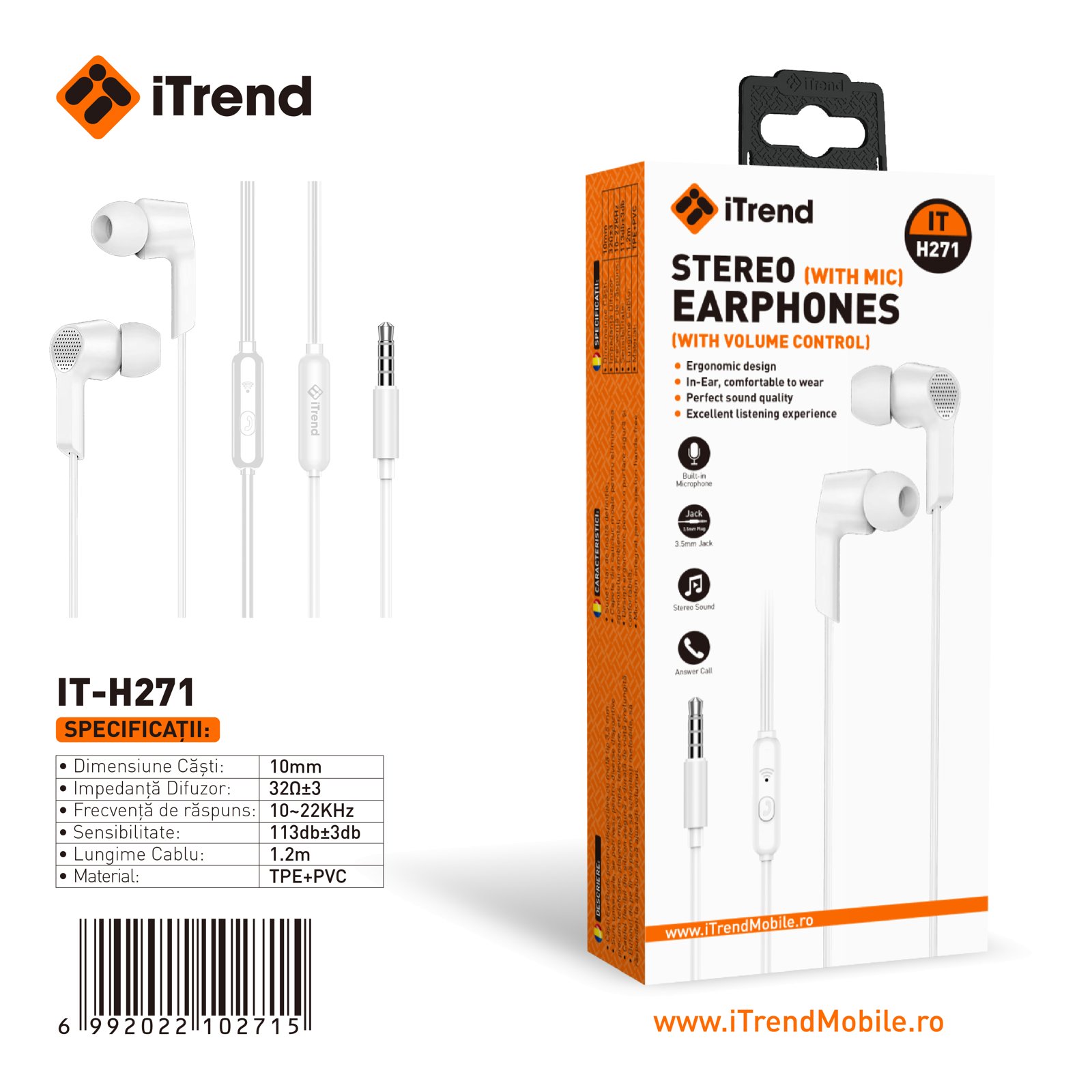 Fișa produsului IT-H271-WH