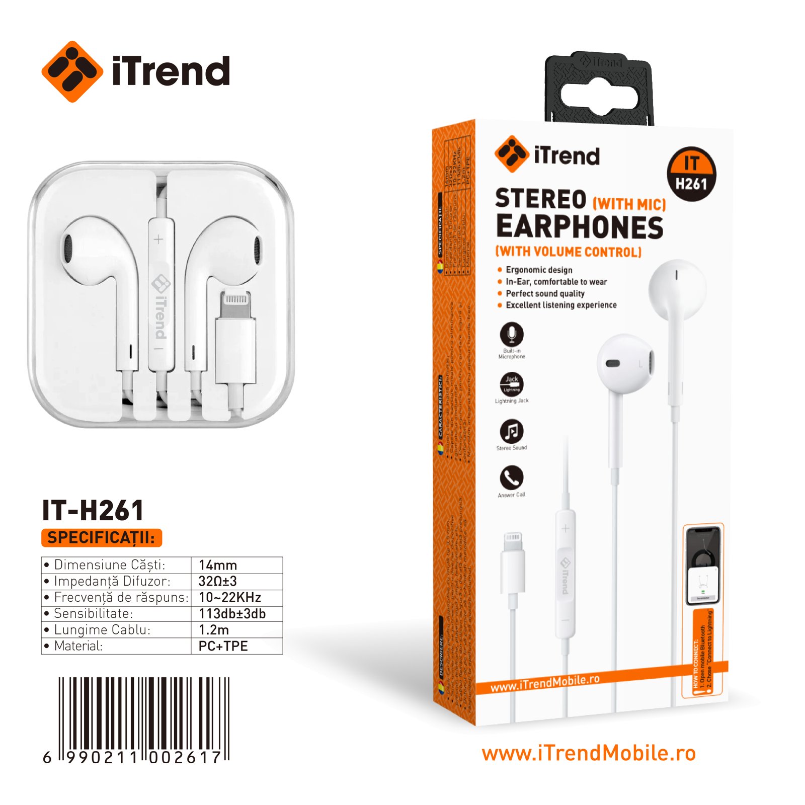 Fișa produsului IT-H261-WH