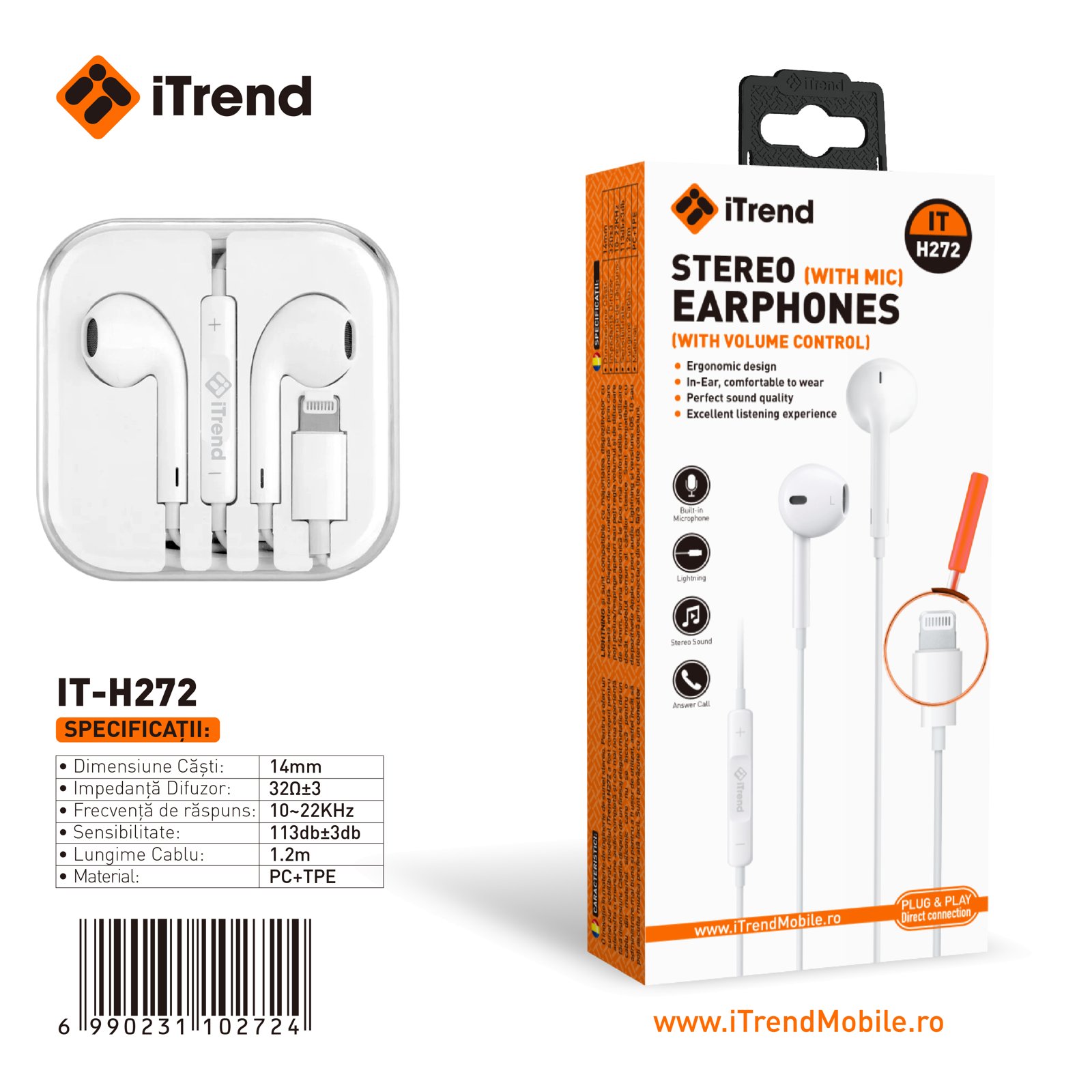 Fișa produsului IT-H272-WH