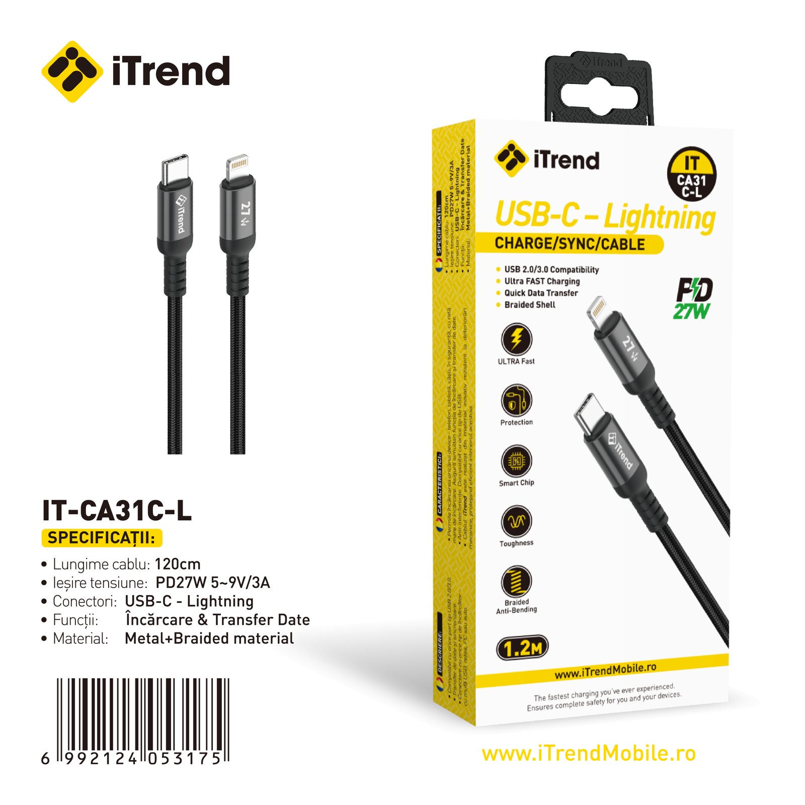 Fișa produsului IT-CA31C-L-BK