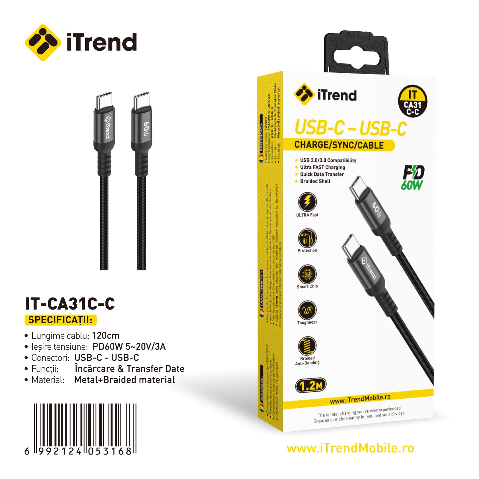 Fișa produsului IT-CA31C-C-BK
