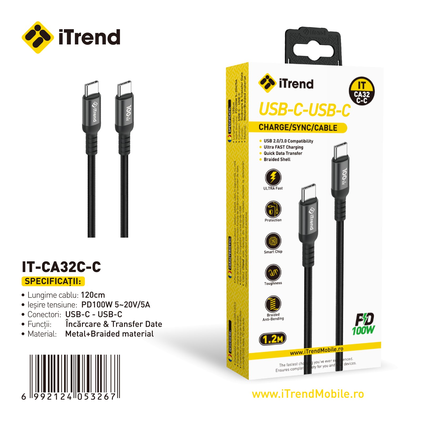 Fișa produsului IT-CA32C-C-BK