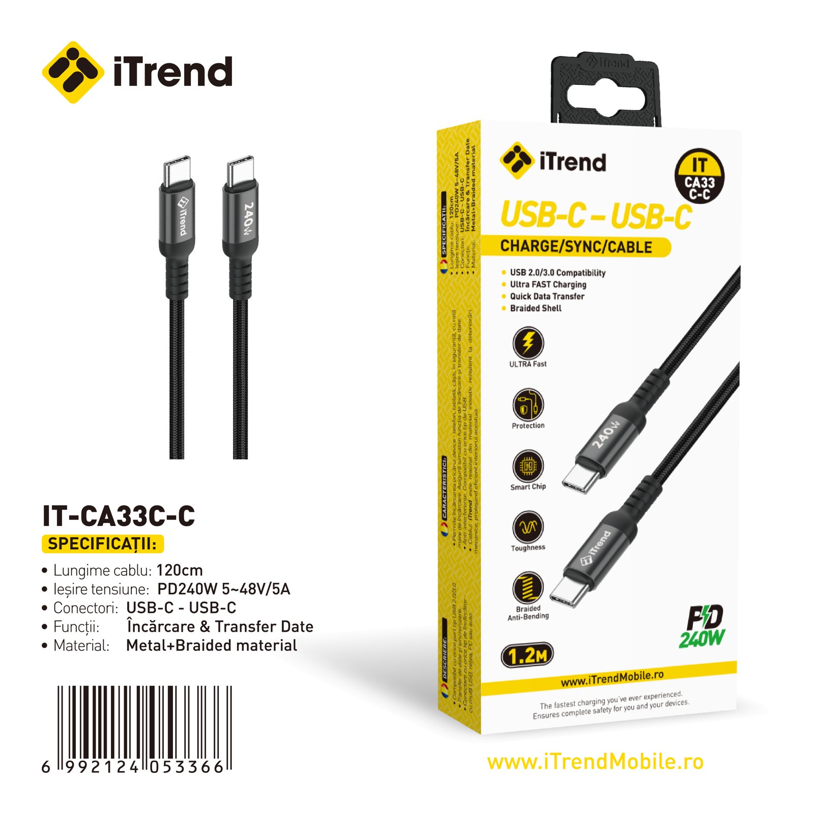 Fișa produsului IT-CA33C-C-BK