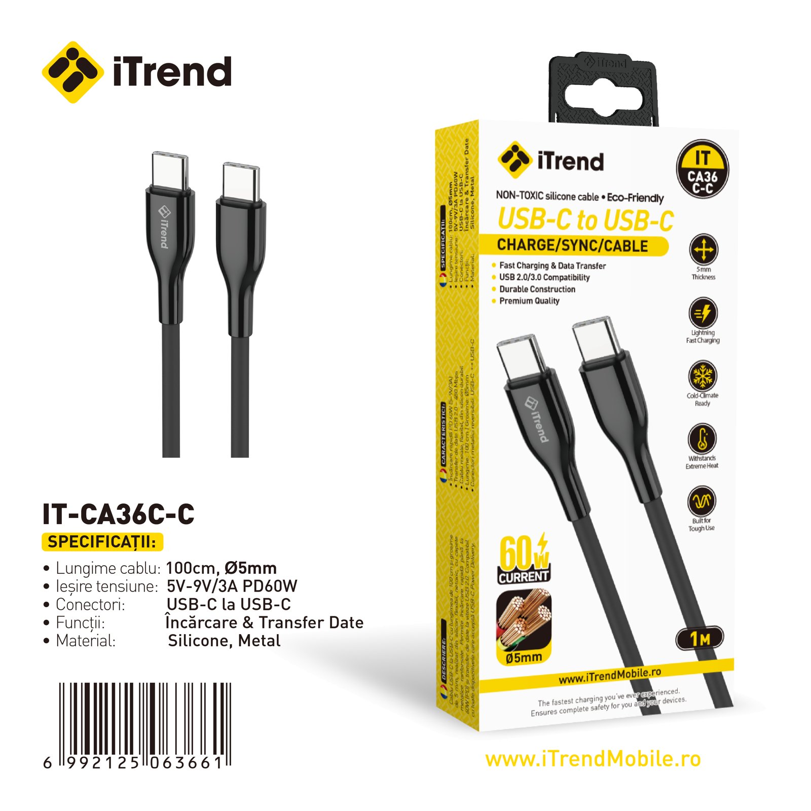 Fișa produsului IT-CA36C-C-BK