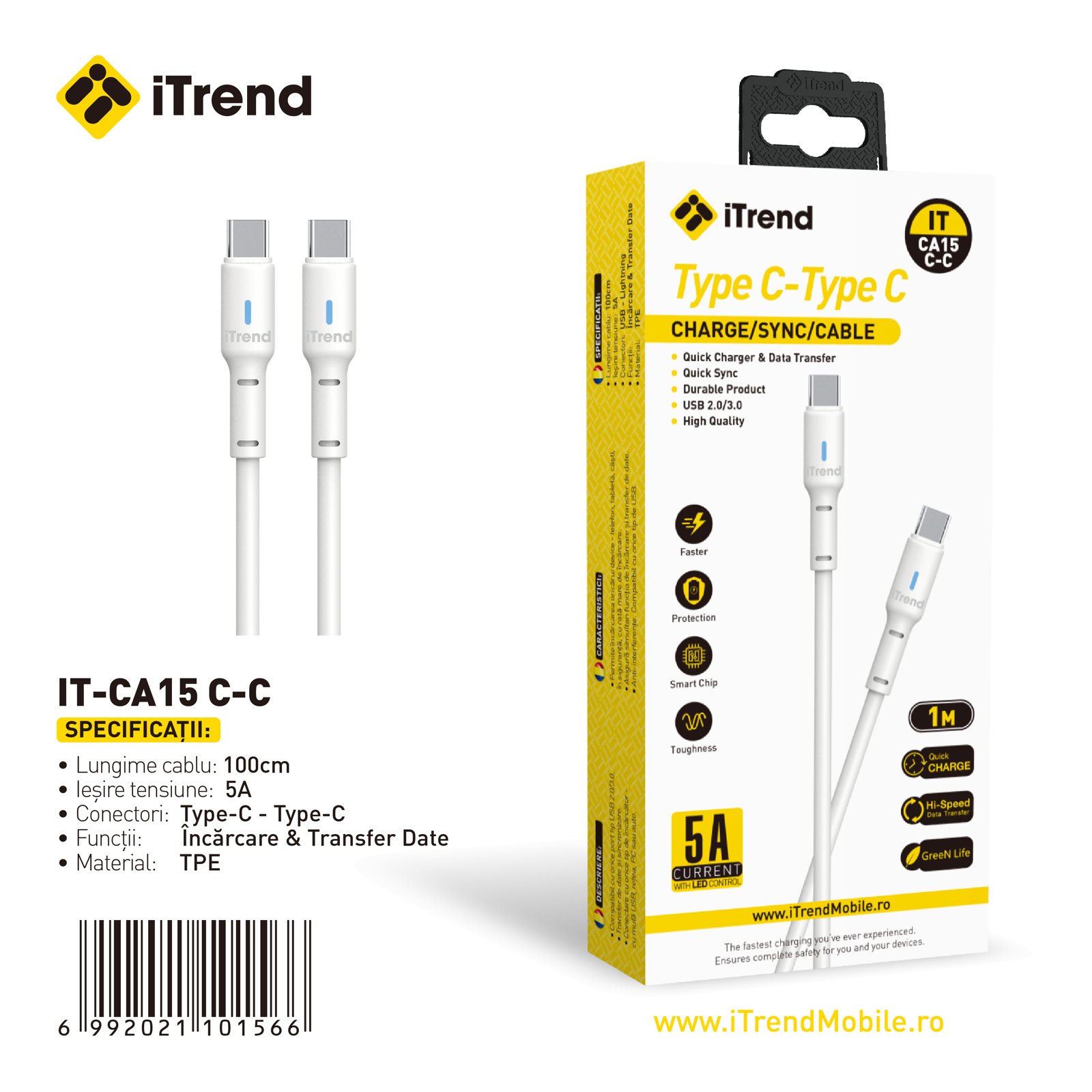 Fișa produsului IT-CA15C-C-WH