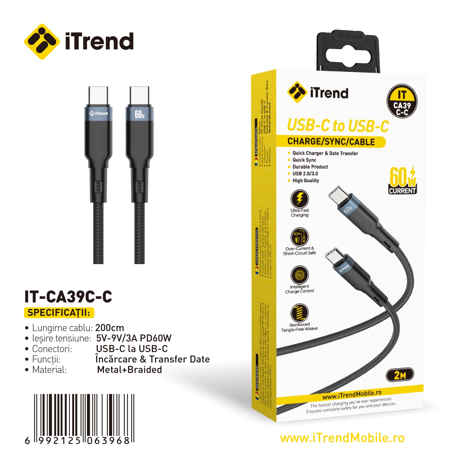 Fișa produsului IT-CA39C-C-BK