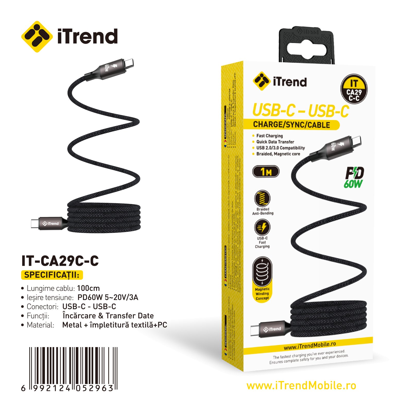 Fișa produsului IT-CA29C-C-BK
