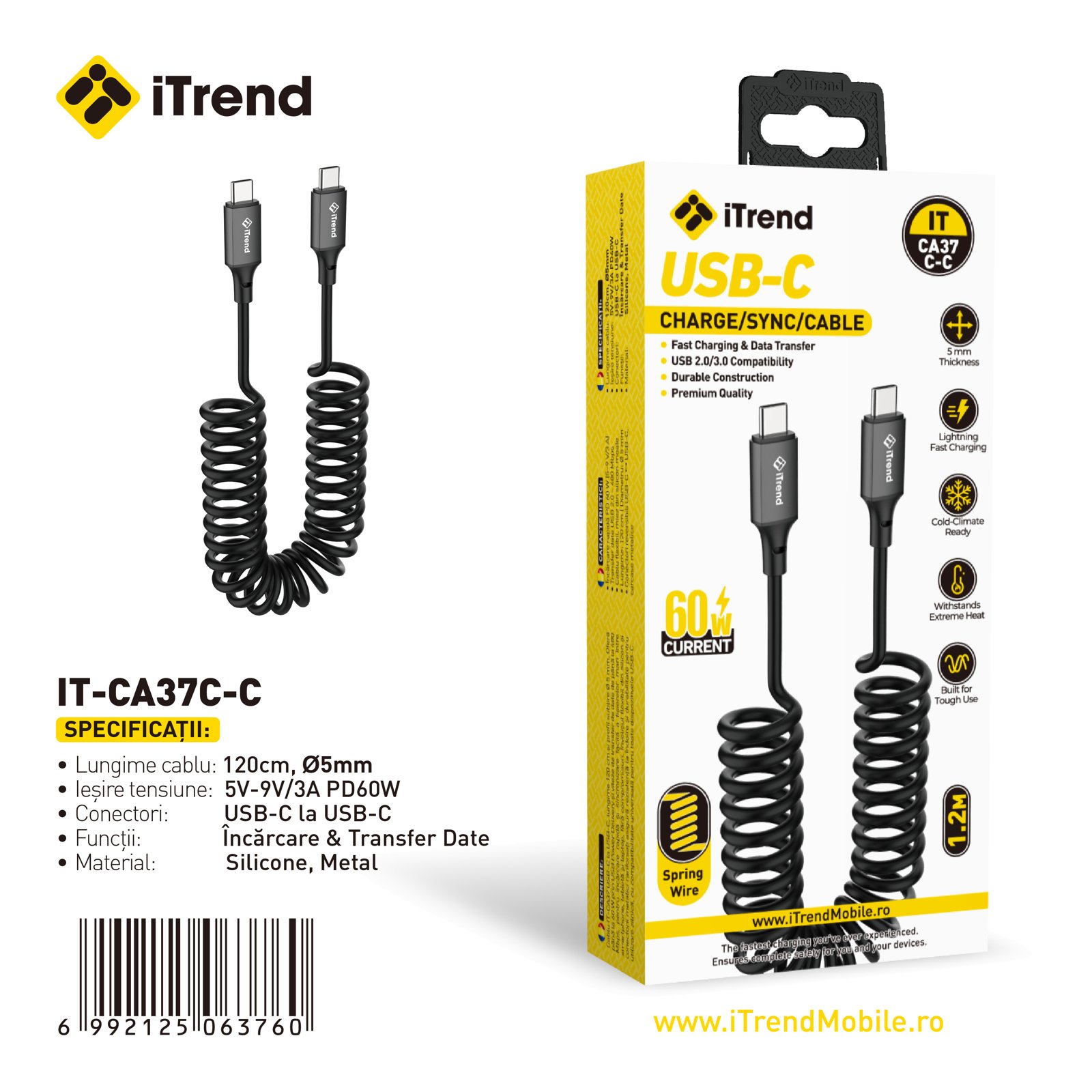 Fișa produsului IT-CA37C-C-BK