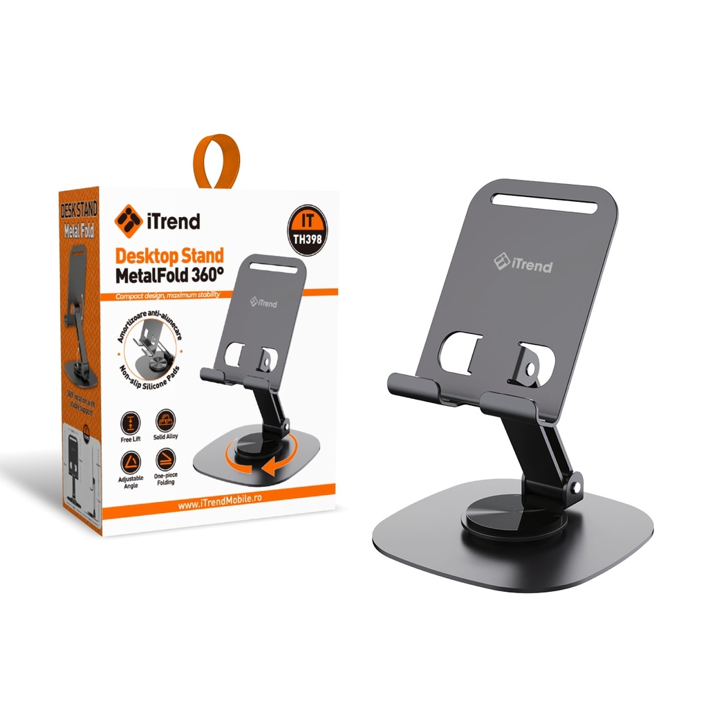 Suport Birou, NEGRU (TH398)