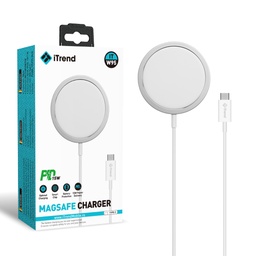 Incarcator Retea Wireless, 15W, ALB (W95)